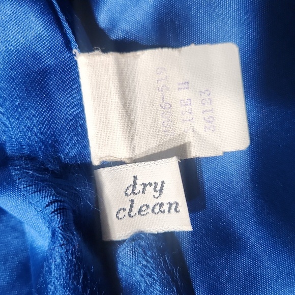 Miss Pendleton Vintage 100% Virgin Wool Royal Blue Blazer Jacket Size 11 EUC!!! - Picture 12 of 14